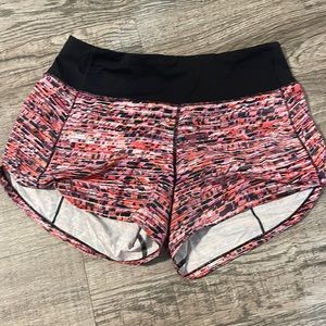 Lululemon Speed up shorts 4 inch inseam